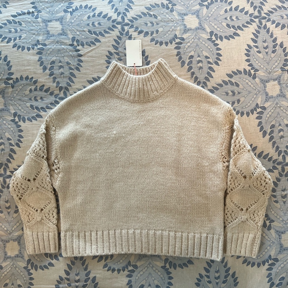 NWT Skies Are Blue Cable Knit Sweater